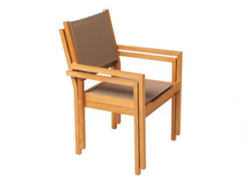 KATE - Stackable teak garden chair by Traditional Teak - view 3